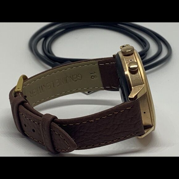 Fossil Gen 4 Authentic Digital Dial Smart Watch Custom Band FTW6018 QT415 - Picture 9 of 12